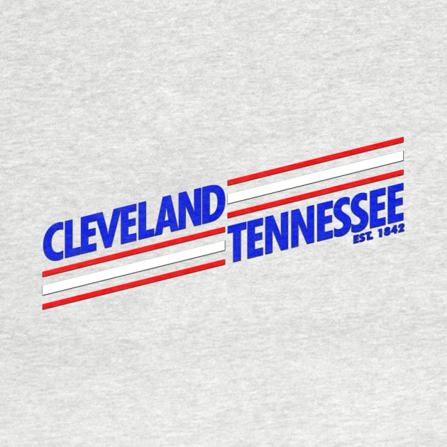 Cleveland Tennessee - Skewed by BigOrangeShirtShop